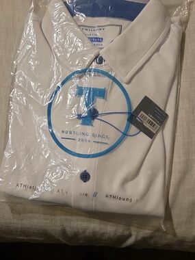 Twillory BRAND NEW Athleisure Classic White Men's Shirt - L